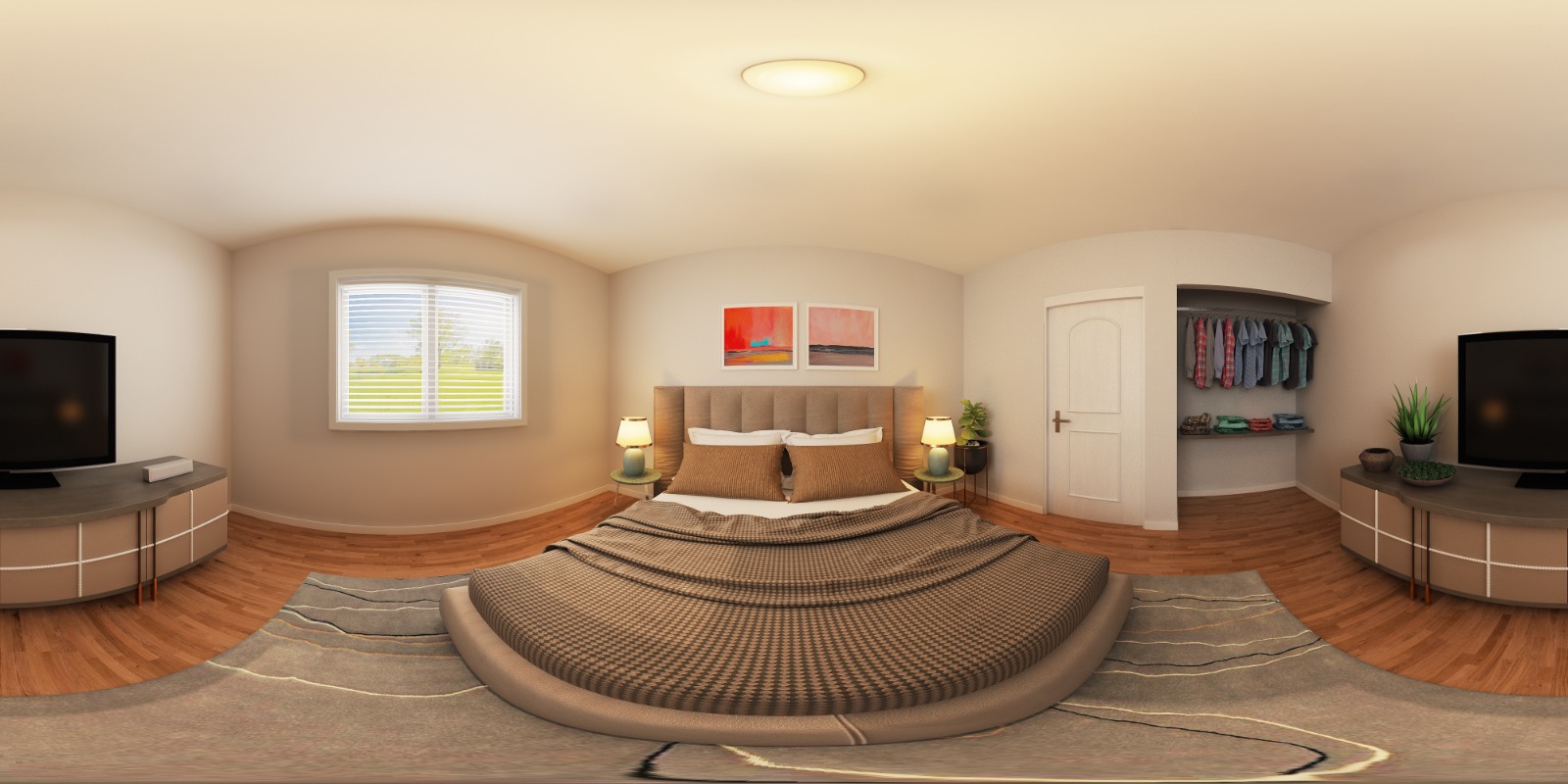 11. 360 Render of a Master Bedroom in Pennsylvania